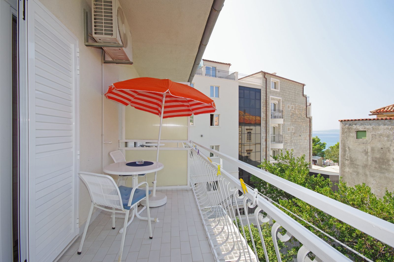Pogled s balkona, Villa Antonia