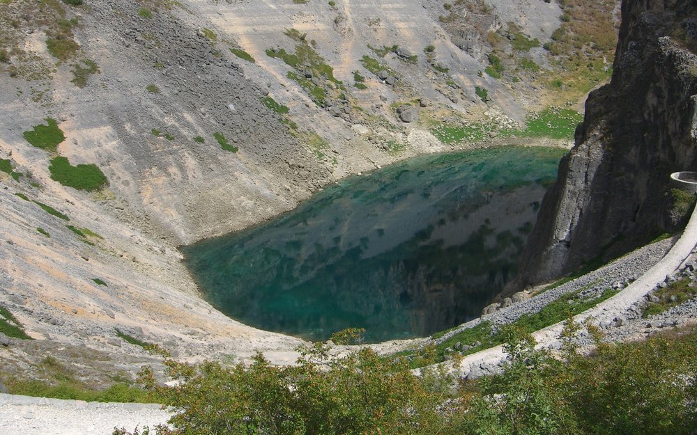 Modro jezero, Imotski