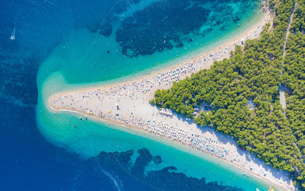 Zlatni rat, otok Brač